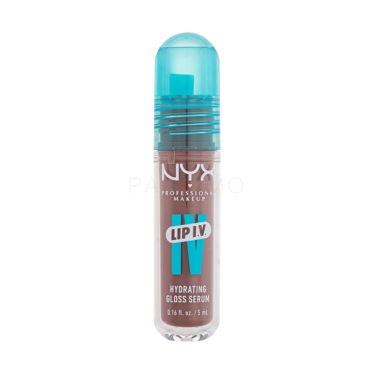 NYX Professional Makeup Lip I.V. Hydrating Gloss Stain Lipgloss für Frauen 5 ml Farbton  03 Splash N Spice