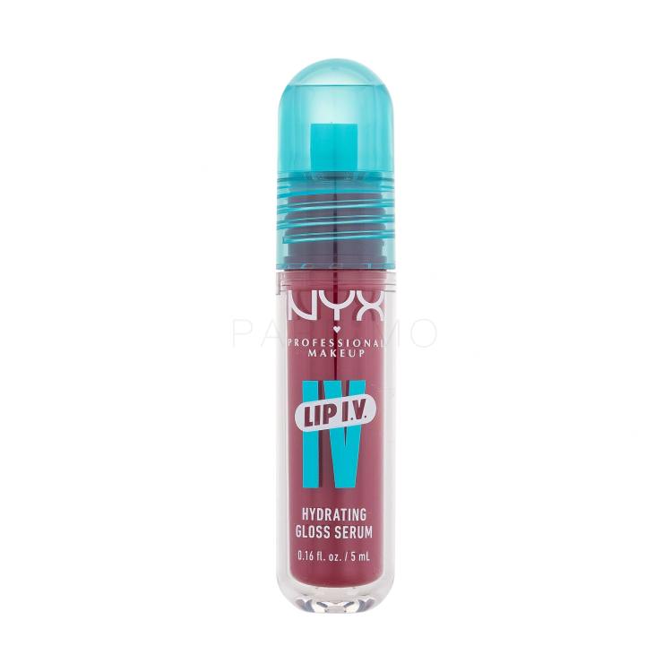 NYX Professional Makeup Lip I.V. Hydrating Gloss Stain Lipgloss für Frauen 5 ml Farbton  11 Red-y.Set.Wet!