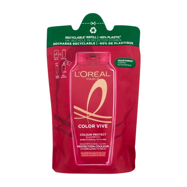 L&#039;Oréal Paris Elseve Color-Vive Protecting Shampoo Shampoo für Frauen Nachfüllung 250 ml