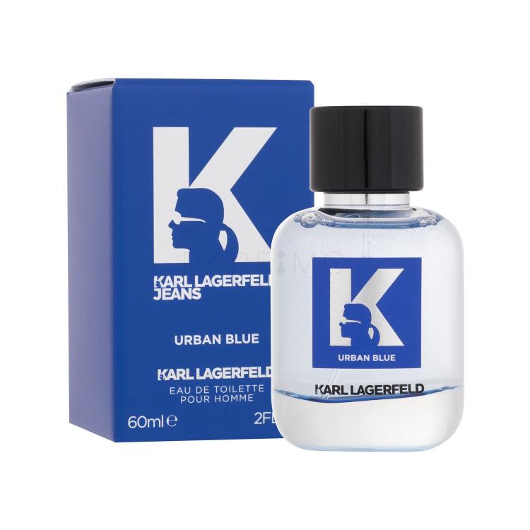 Karl Lagerfeld Jeans Urban Blue Eau de Toilette für Herren 60 ml
