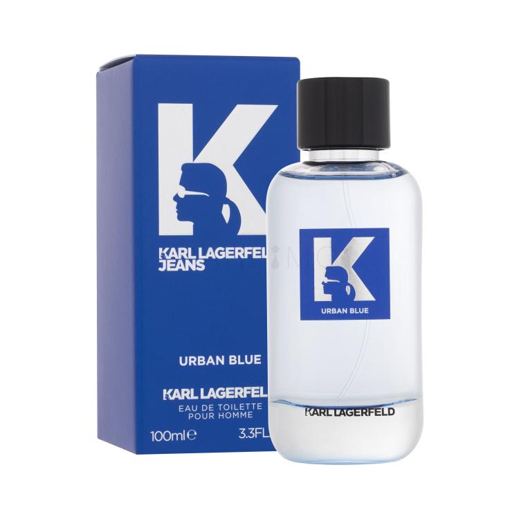 Karl Lagerfeld Jeans Urban Blue Eau de Toilette für Herren 100 ml