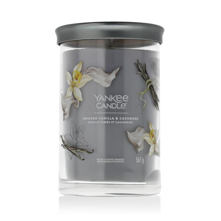 Yankee Candle Signature Smoked Vanilla &amp; Cashmere Tumbler Duftkerze 567 g