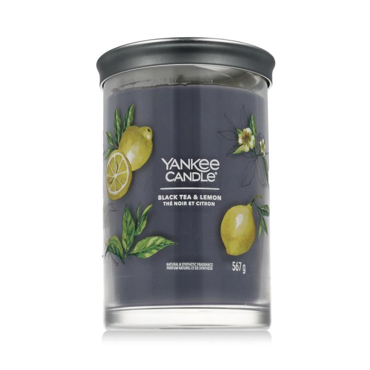 Yankee Candle Signature Black Tea &amp; Lemon Tumbler Duftkerze 567 g