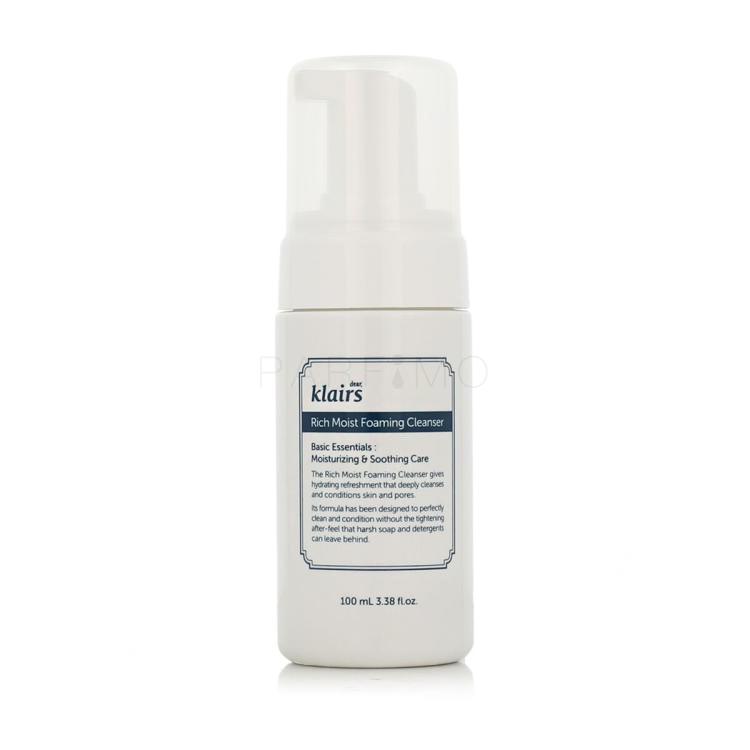Dear, Klairs Rich Moist Foaming Cleanser Reinigungsschaum 100 ml