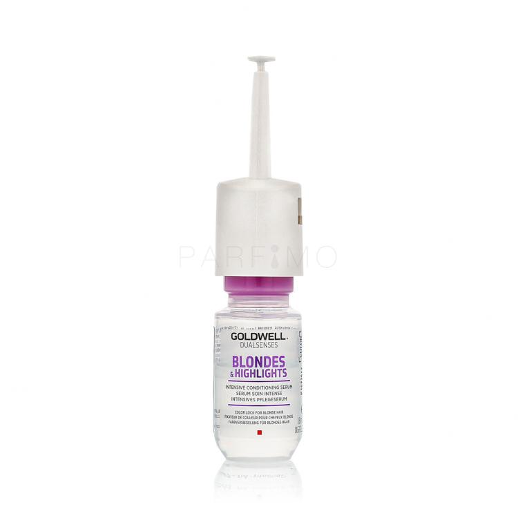 Goldwell Dualsenses Blondes &amp; Highlights Intensive Conditioning Serum Haarserum für Frauen 12x18 ml