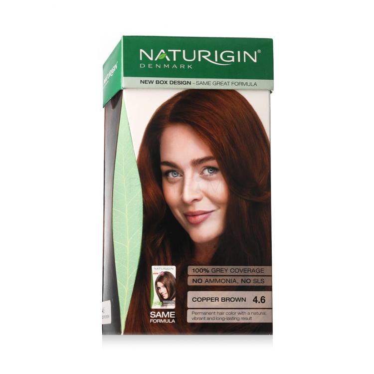 Naturigin Permanent Hair Colour Haarfarbe 115 ml Farbton  Copper Brown 4.6