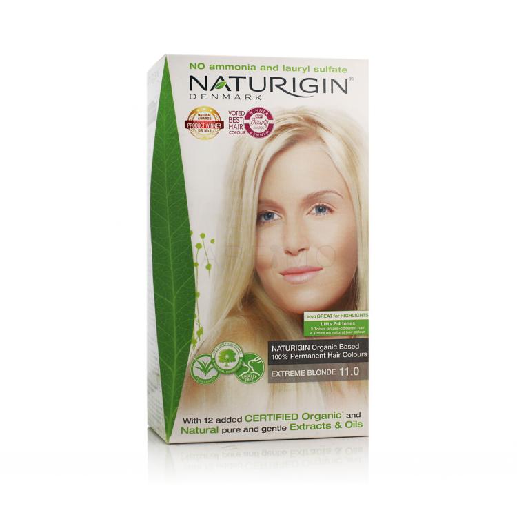 Naturigin Permanent Hair Colour Haarfarbe 115 ml Farbton  Extreme Blonde 11.0