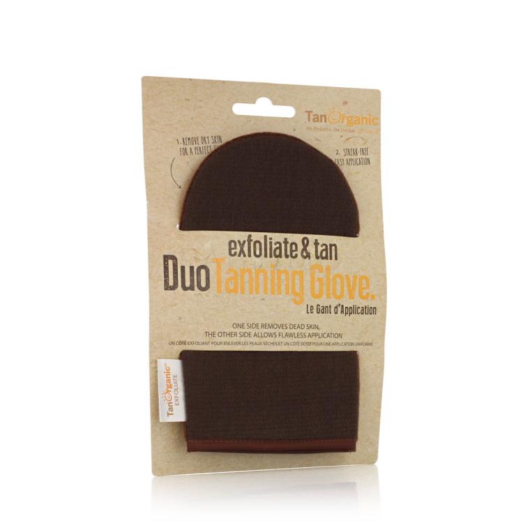 TanOrganic Exfoliate &amp; Tan Duo Tanning Glove Selbstbräuner 1 St.
