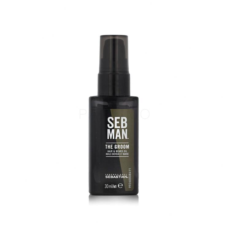Sebastian Professional Seb Man The Groom Hair &amp; Beard Oil Haaröl für Herren 30 ml