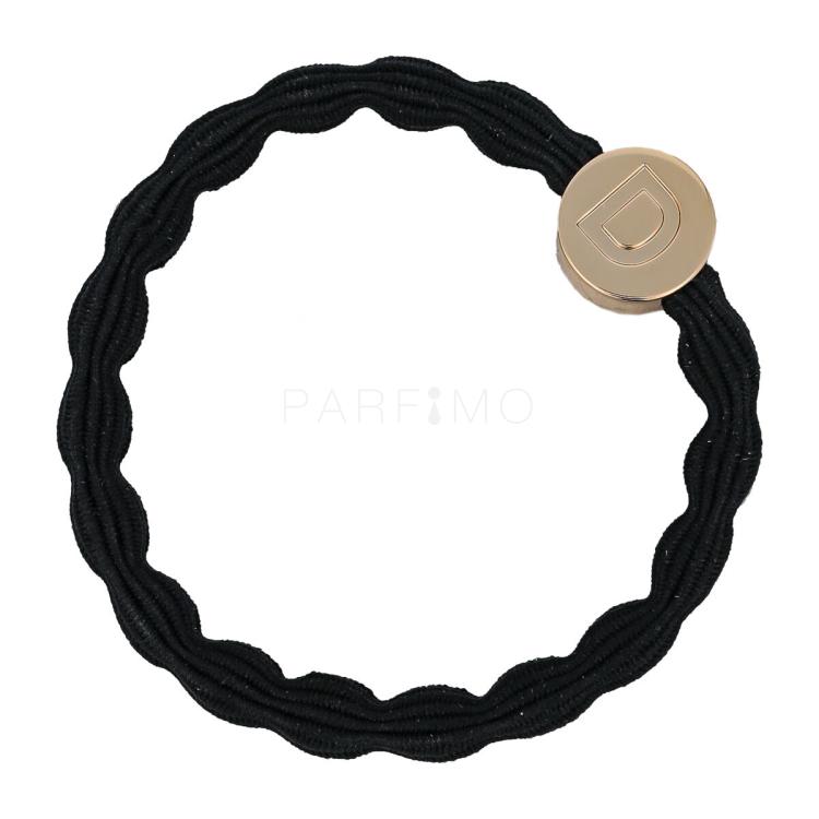 By Eloise London Letter Charms Gold Haargummi 1 St. Farbton  D Black