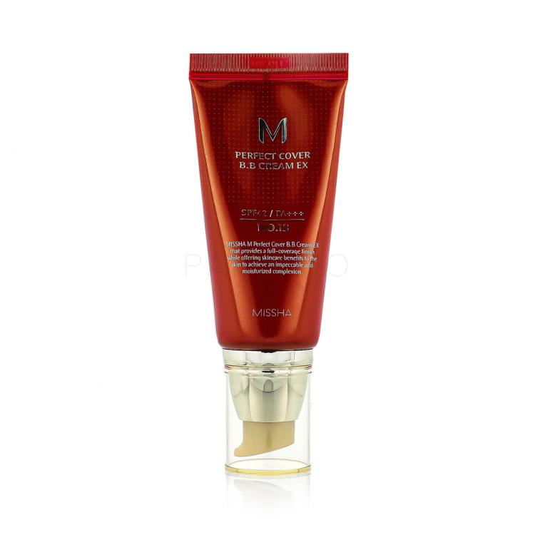 Missha M Perfect Cover BB Cream EX SPF42 BB Creme für Frauen 50 ml Farbton  No.13 Bright Beige