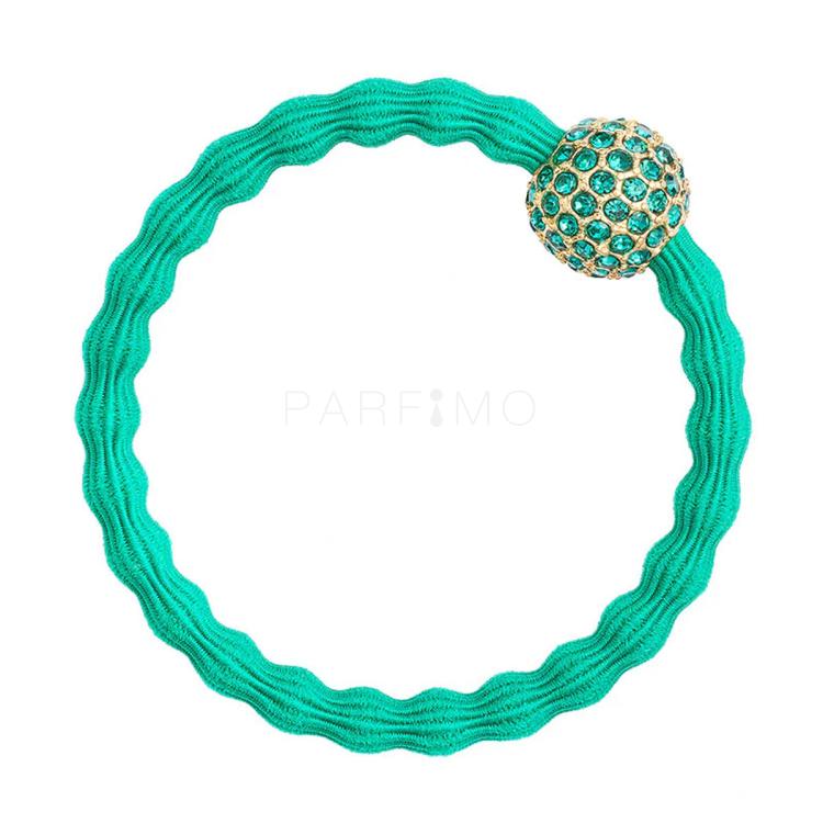 By Eloise London Bling Charms Disco Ball Haargummi für Frauen 1 St. Farbton  Emerald Green