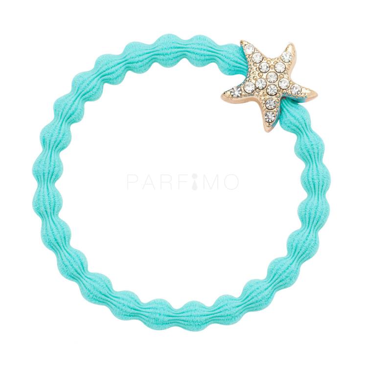 By Eloise London Bling Charms Starfish Haargummi für Frauen 1 St. Farbton  Turquoise