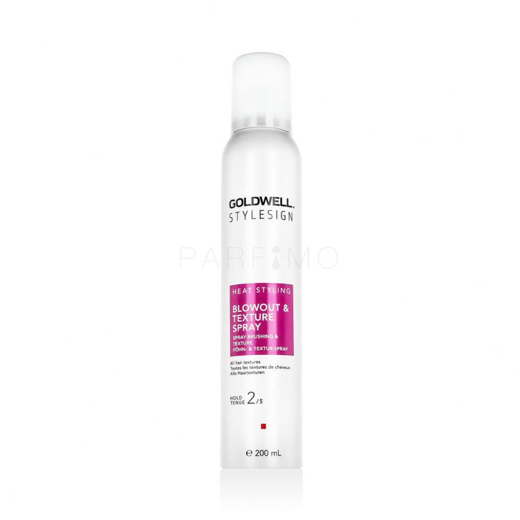 Goldwell Style Sign Heat Styling Blowout &amp; Texture Spray Für Haarvolumen für Frauen 200 ml