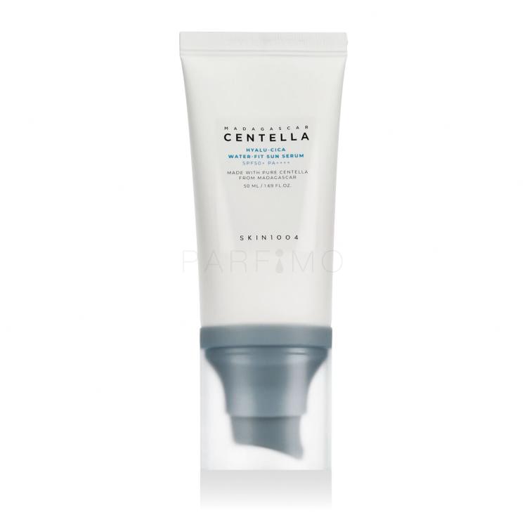 SKIN1004 Hyalu-Cica Water-Fit Sun Serum SPF50+ Sonnenschutz fürs Gesicht für Frauen 50 ml