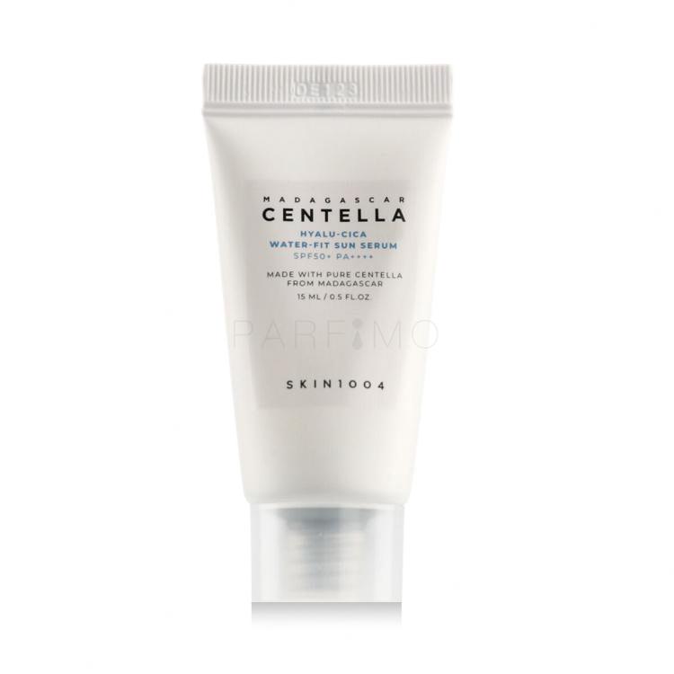 SKIN1004 Hyalu-Cica Water-Fit Sun Serum SPF50+ Sonnenschutz fürs Gesicht für Frauen 15 ml