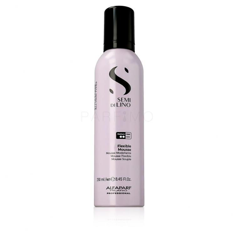 ALFAPARF MILANO Semi Di Lino Style &amp; Care Flexible Mousse Haarfestiger für Frauen 250 ml