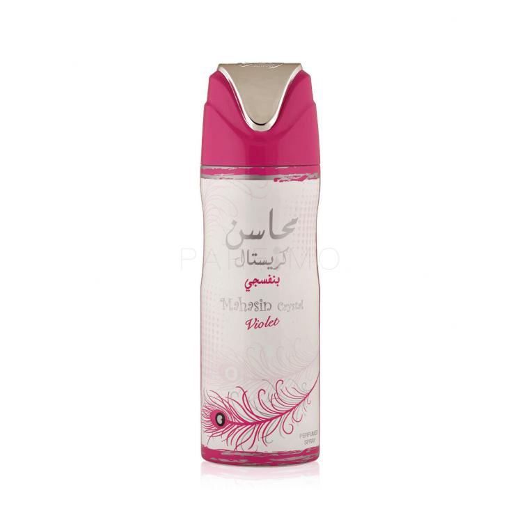 Lattafa Mahasin Crystal Violet Deodorant für Frauen 200 ml