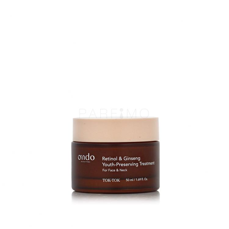 Ondo Beauty 36.5 TOK-TOK Retinol &amp; Ginseng Youth-Preserving Treatment Tagescreme 50 ml