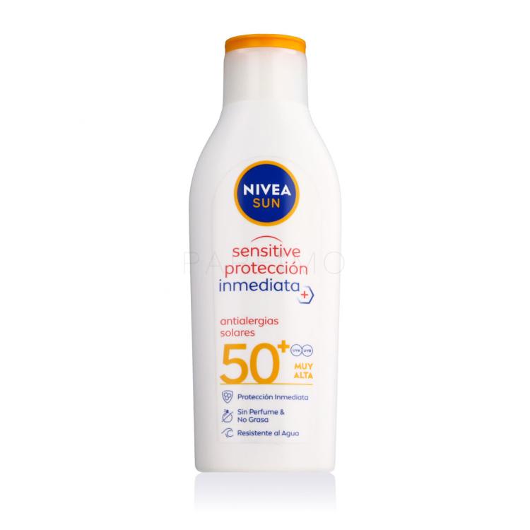 Nivea Sun Sensitive Immediate Protect Lotion SPF50+ Sonnenschutz 200 ml