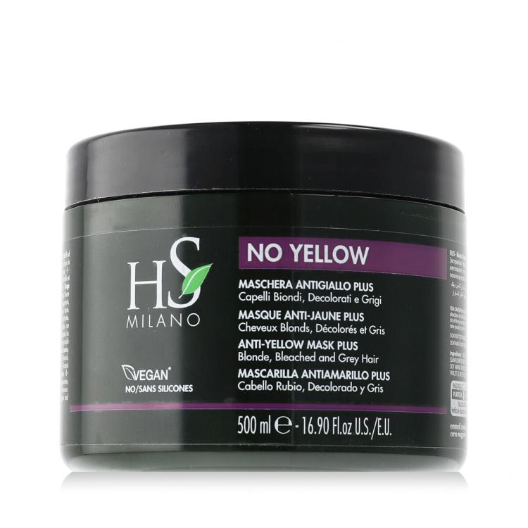 HS MILANO No Yellow Anti-Yellow Mask Haarmaske 500 ml