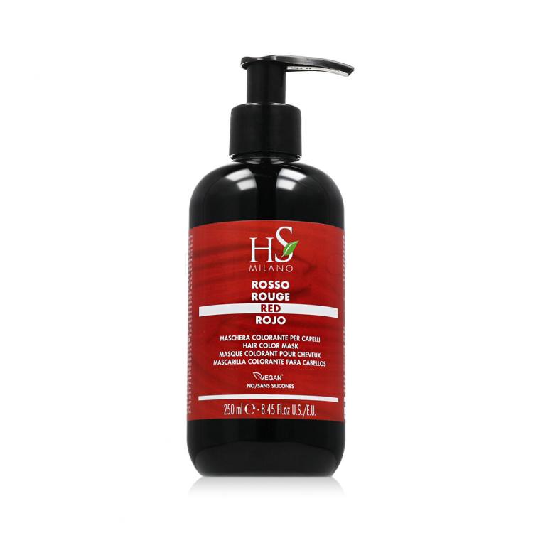 HS MILANO Hair Color Mask Haarfarbe 250 ml Farbton  Red