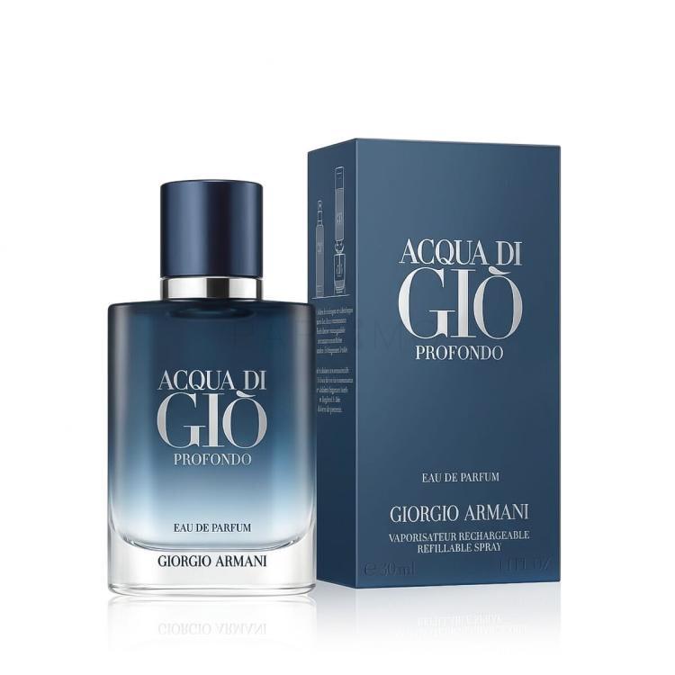 Giorgio Armani Acqua di Giò Profondo 2024 Eau de Parfum für Herren Nachfüllbar 30 ml