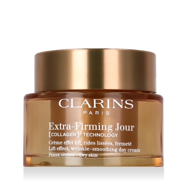Clarins Extra-Firming Jour Lift Effect, Wrinkle Smoothing Day Cream Tagescreme für Frauen Nachfüllbar 50 ml