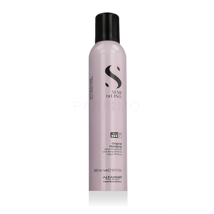 ALFAPARF MILANO Semi Di Lino Style &amp; Care Original Hairspray Haarspray für Frauen 300 ml