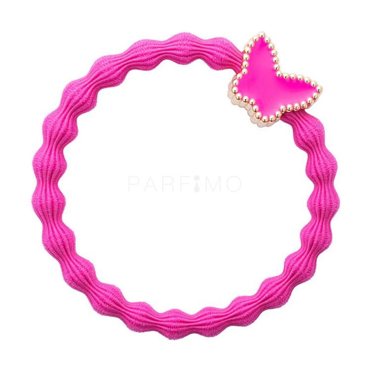 By Eloise London Gold Butterfly Haargummi für Frauen 1 St. Farbton  Fuchsia