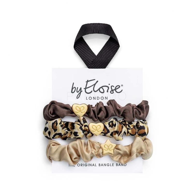By Eloise London Set Leopard Luxe Haargummi für Frauen 1 St.