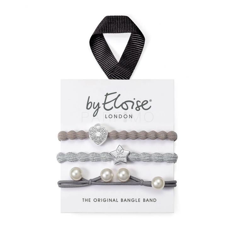 By Eloise London Set Shades of Grey Haargummi für Frauen 1 St.