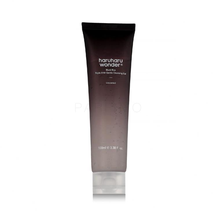 HaruHaru Wonder Black Rice Triple AHA Gentle Cleansing Gel Reinigungsgel 100 ml