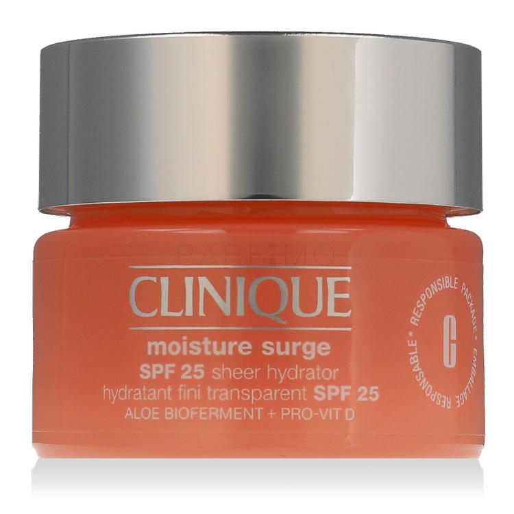 Clinique Moisture Surge Sheer Hydrator SPF25 Tagescreme für Frauen 30 ml