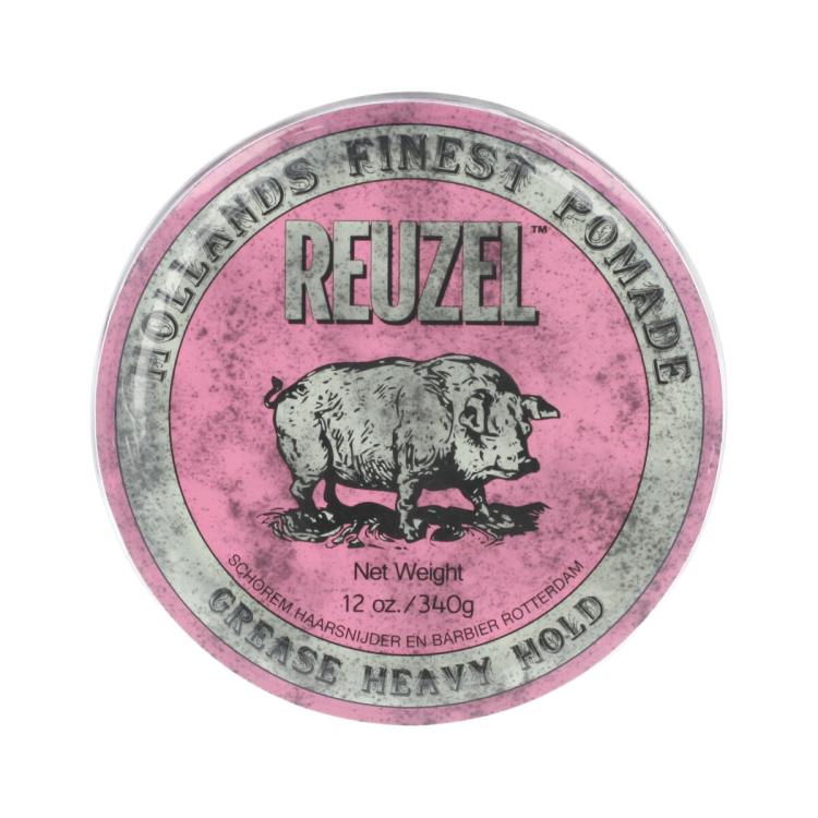 Reuzel Hollands Finest Pomade Grease Heavy Hold Haarwachs für Herren 340 g