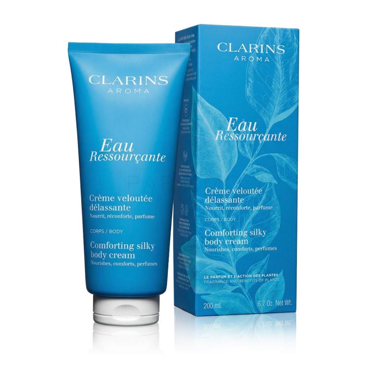 Clarins Aroma Eau Ressourçante Comforting Silky Body Cream Körpercreme für Frauen 200 ml