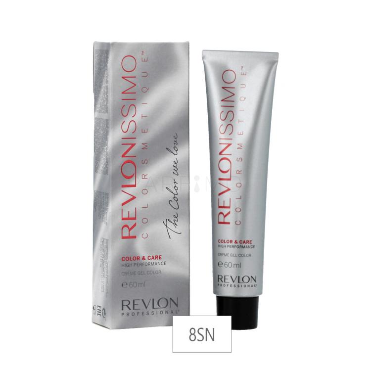 Revlon Professional Revlonissimo Colorsmetique Color &amp; Care High Performance Creme Gel Color Haarfarbe für Frauen 60 ml Farbton  8SN