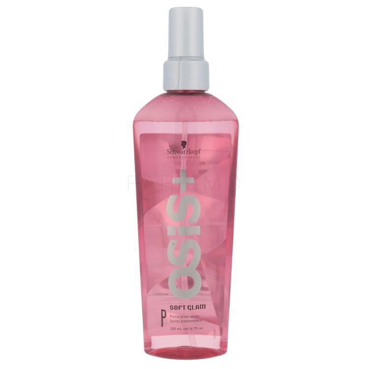 Schwarzkopf Professional Osis+ Soft Glam Prime Prep Spray Für Glättung für Frauen 200 ml