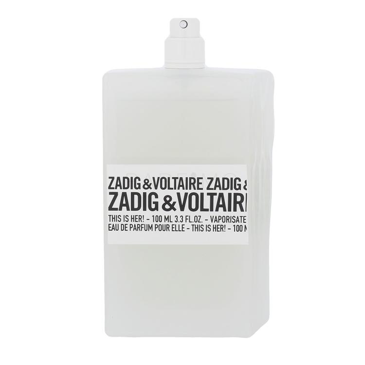 Zadig &amp; Voltaire This is Her! Eau de Parfum für Frauen 100 ml Tester