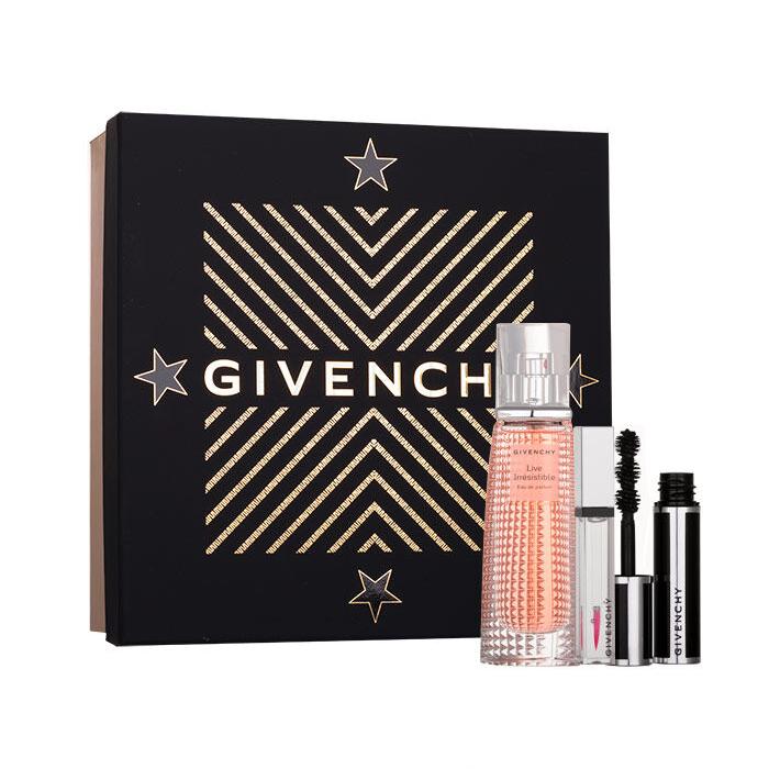 Givenchy Live Irrésistible Geschenkset Edp 40ml + Lip Gloss Révélateur Perfect Pink 6ml + Mascara Noir Couture Black Satin 4g