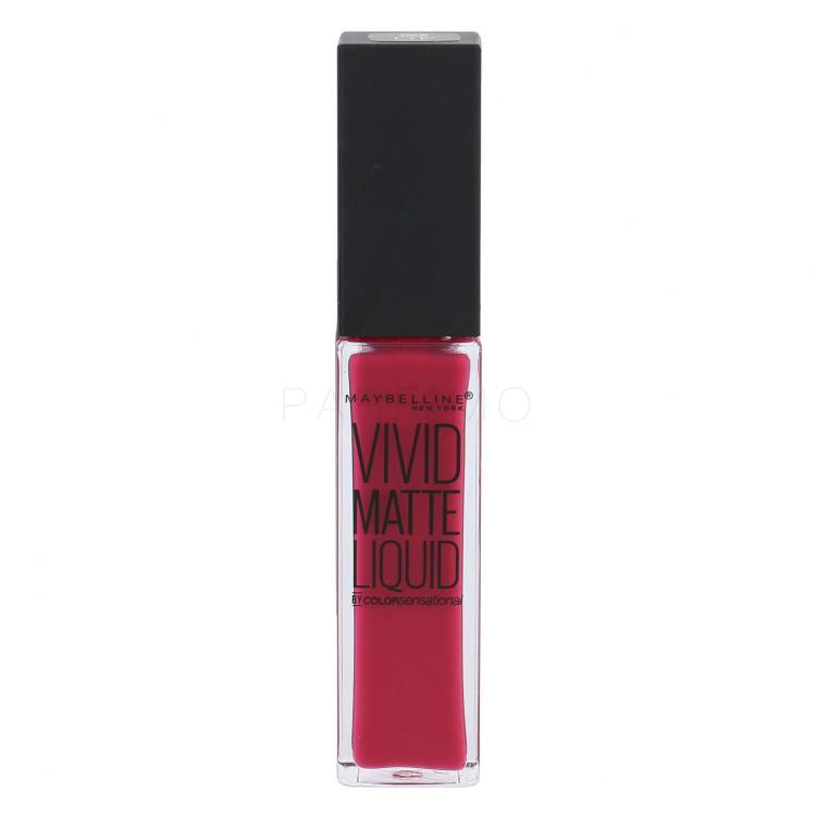 Maybelline Color Sensational Vivid Matte Liquid Lippenstift für Frauen 8 ml Farbton  40 Berry Boost