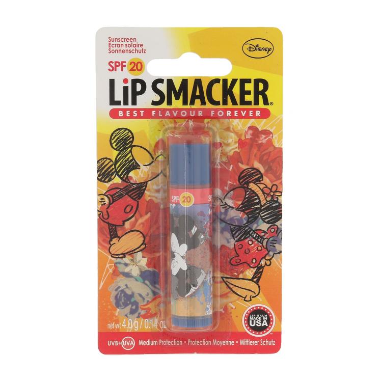Lip Smacker Disney Minnie &amp; Mickey SPF20 Lippenbalsam für Kinder 4 g