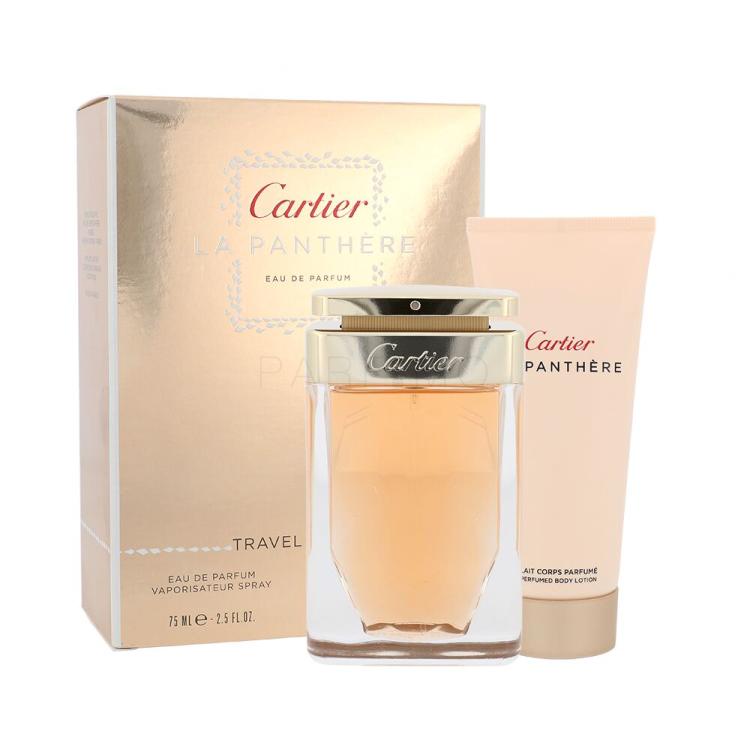 Cartier La Panthère Geschenkset EDP 75 ml + Körpermilch 100 ml