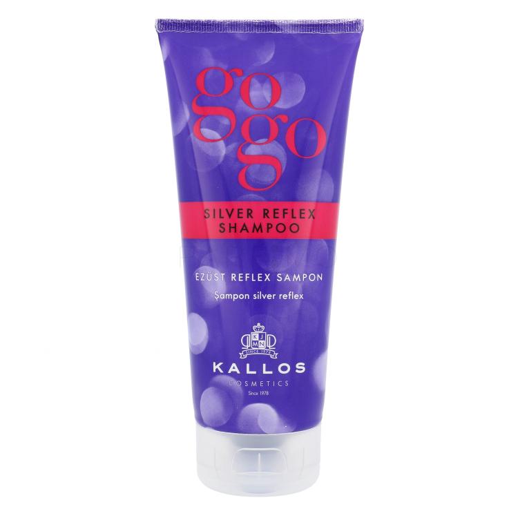 Kallos Cosmetics Gogo Silver Reflex Shampoo für Frauen 200 ml
