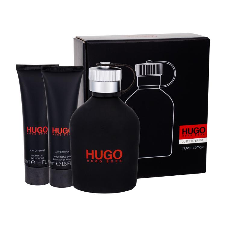 HUGO BOSS Hugo Just Different Geschenkset Edt 150ml + 50ml After Shave Balsam + 50ml Duschgel
