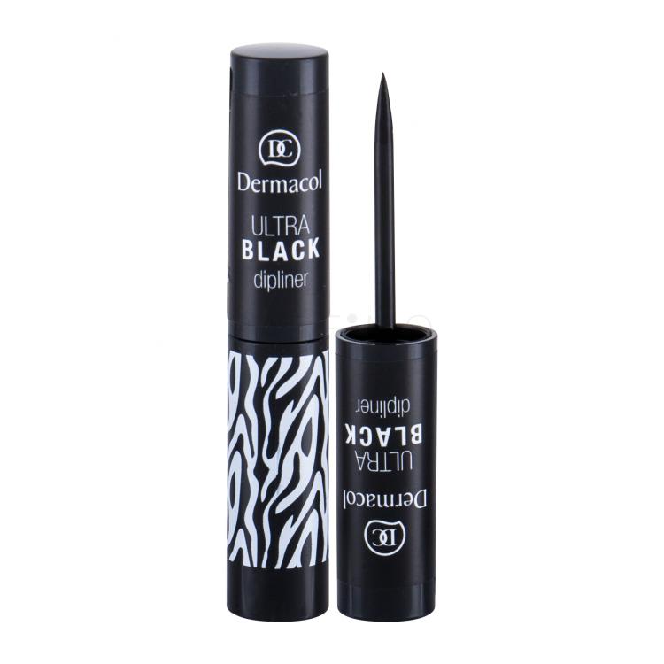 Dermacol Liquid Dipliner Eyeliner für Frauen 2,8 ml Farbton  Black