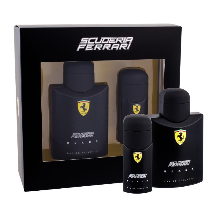 Ferrari Scuderia Ferrari Black Geschenkset Edt 125 ml + Edt 30 ml