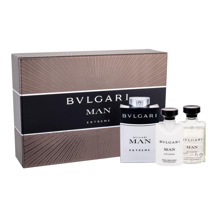 Bvlgari Bvlgari Man Extreme Geschenkset Edt 60 ml + After Shave Balsam 40 ml + Duschgel 40 ml