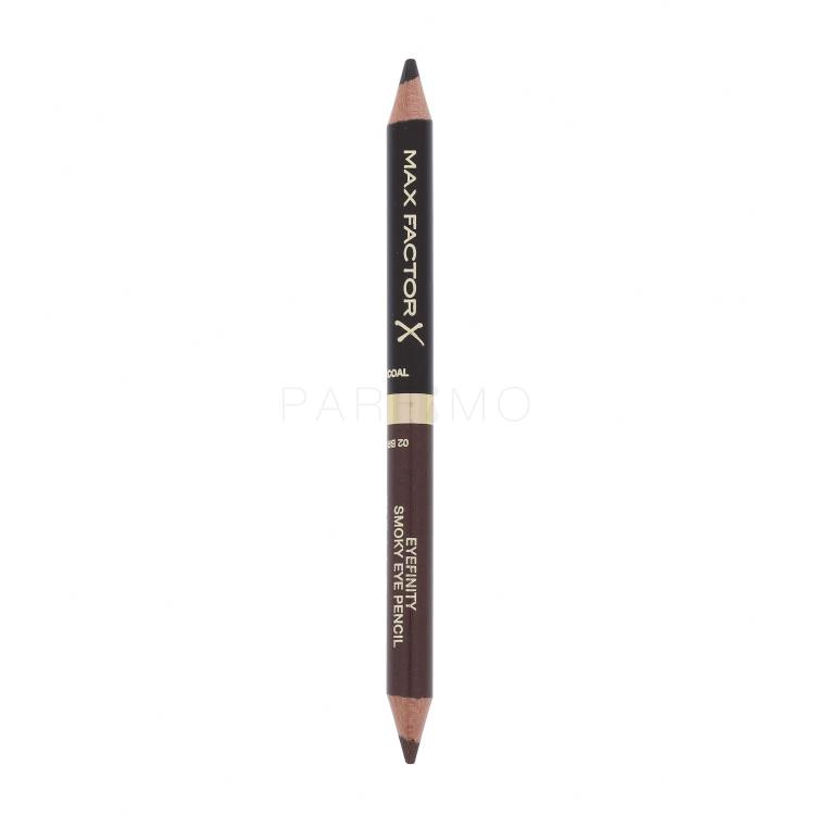Max Factor Eyefinity Smoky Eye Pencil Kajalstift für Frauen 1,3 g Farbton  02 Black Charcoal +  Brushed Copper