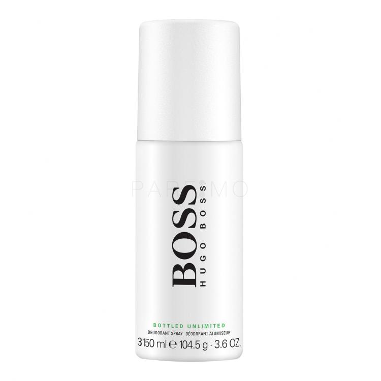 HUGO BOSS Boss Bottled Unlimited Deodorant für Herren 150 ml